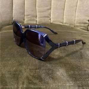 Gucci black bamboo sunglasses